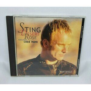 Sting Featuring Cheb Mami - Desert Rose CD Maxi Single - No Scratches - Clean